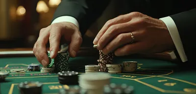 Dealer Stacking Chips